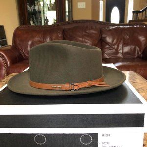 Stetson Alter Sage L 7 1/4 - 7 3/8 Great Outdoor Fedora!